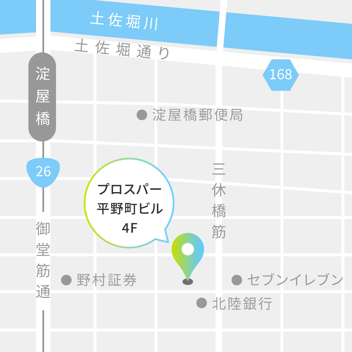 ミライエ国際特許事務所 地図