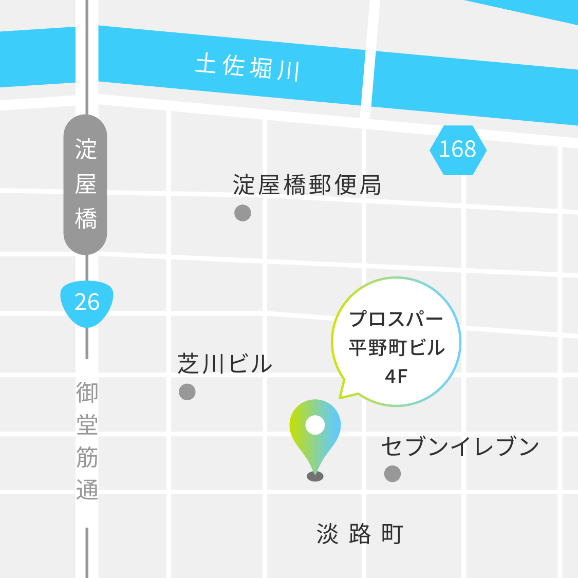 ミライエ国際特許事務所 地図